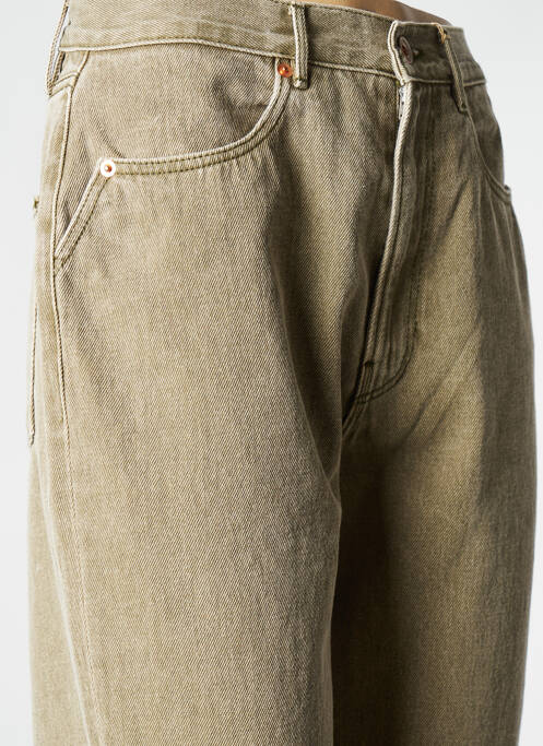 Blugi cu croială dreaptă verde BELLEROSE femeie