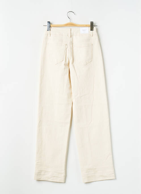 Blugi cu croială dreaptă bej VILA femeie