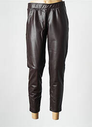 Pantalon slim maro MAT FASHION femme