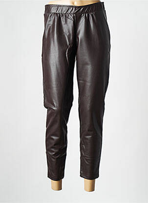 Pantalon slim maro MAT FASHION femeie