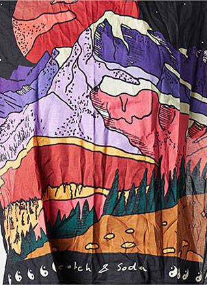 Tricou negru SCOTCH & SODA femeie