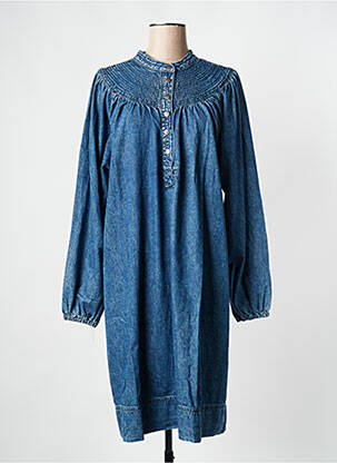 Rochie de maternitate albastru SUPERMOM femeie