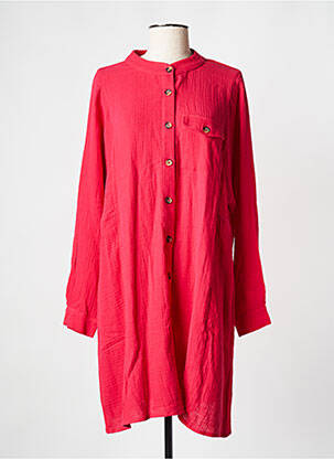 Rochie scurtă roz GRACE & MILA femeie