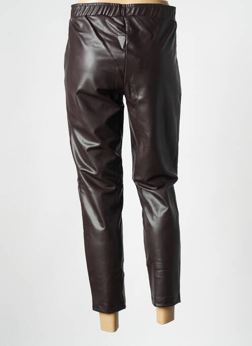 Pantalon slim maro MAT FASHION femeie