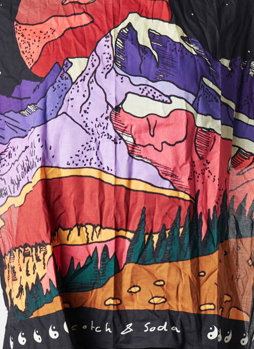 Tricou negru SCOTCH & SODA femeie