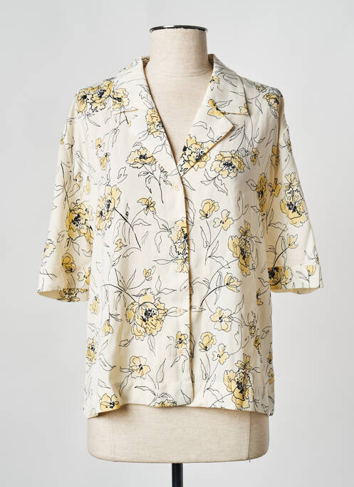 Cămașă galben MOSS COPENHAGEN femeie