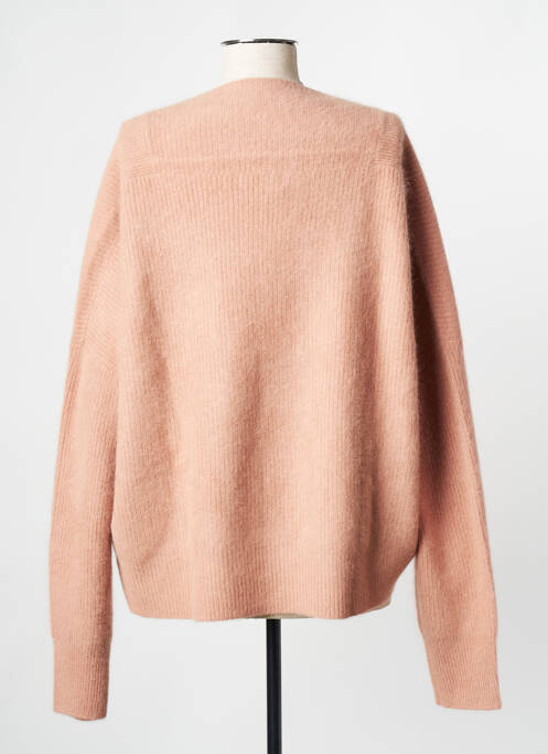 Vestă cu mâneci lungi roz MES DEMOISELLES...PARIS femeie