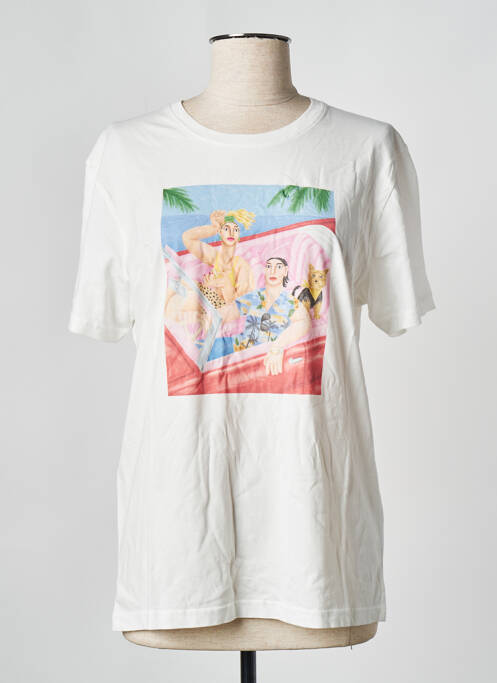 Tricou alb OLOW bărbat