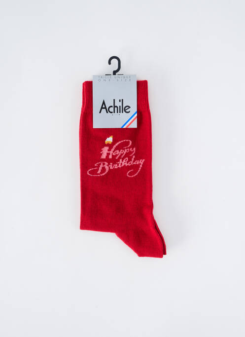Șosete roșu ACHILE bărbat