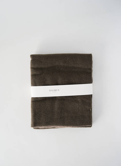 Eșarfă maro LES DEUX bărbat