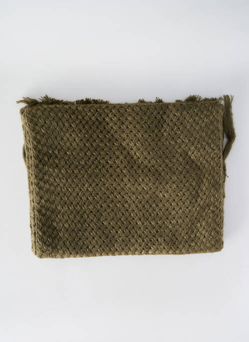 Eșarfă kaki MOLLY BRACKEN femeie