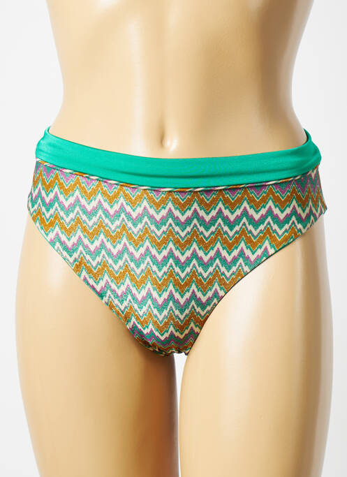 Chiloți de baie verde ALBERTINE femeie