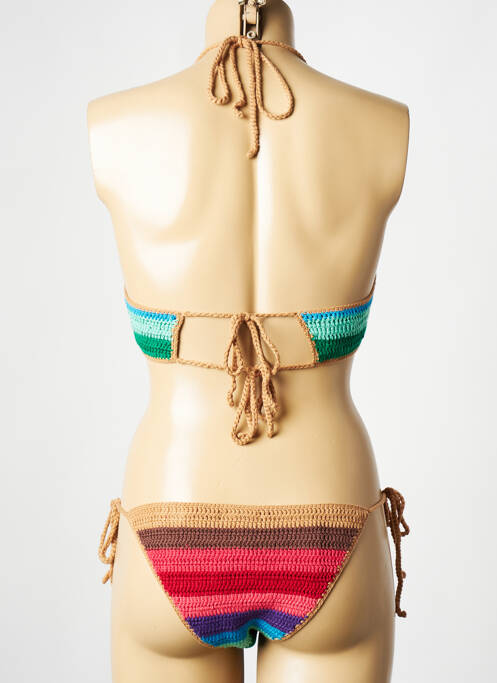 Costum de baie din două piese roșu RECC femeie