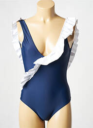 Costum de baie dintr-o singură piesă albastru LUZ COLLECTIONS femme