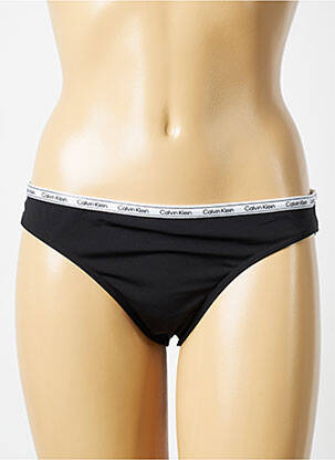 Chiloți de baie negru CALVIN KLEIN femeie