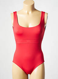 Costum de baie dintr-o singură piesă roșu MAX MARA femeie