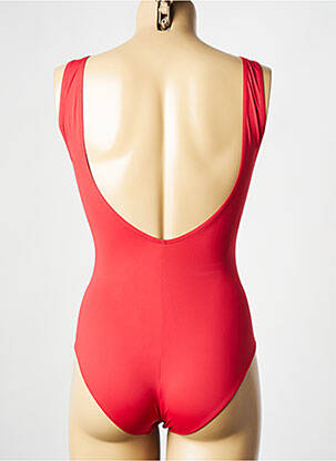 Costum de baie dintr-o singură piesă roșu MAX MARA femeie