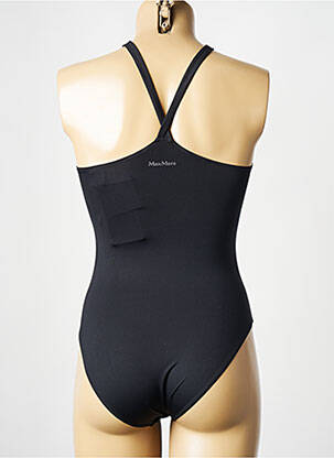 Costum de baie dintr-o singură piesă negru MAX MARA femeie