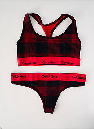 Lingerie roșu CALVIN KLEIN femeie
