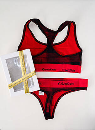 Lingerie roșu CALVIN KLEIN femeie