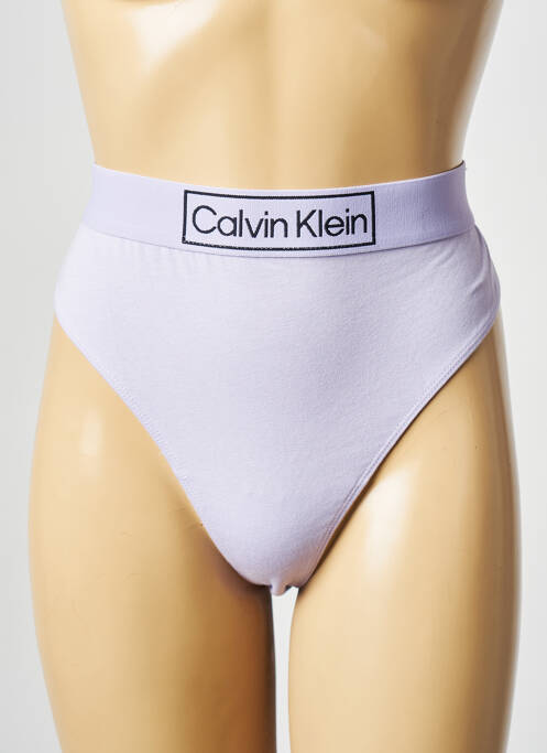 Chilot cu talie înaltă violet CALVIN KLEIN femeie