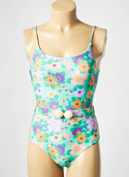 Costum de baie dintr-o singură piesă verde ALBERTINE femeie