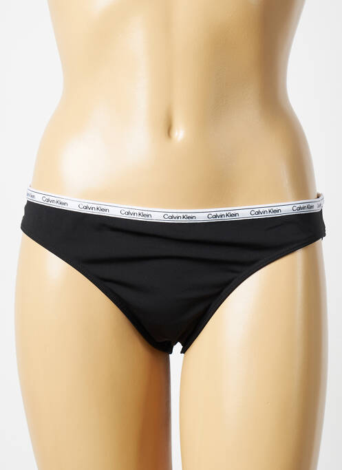 Chiloți de baie negru CALVIN KLEIN femeie