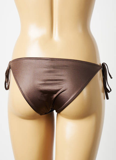 Chiloți de baie maro MOMONI femeie