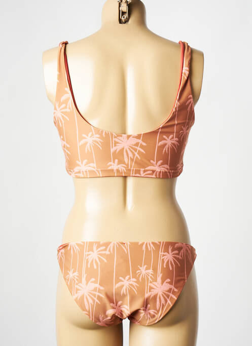 Costum de baie din două piese maro WILD femeie