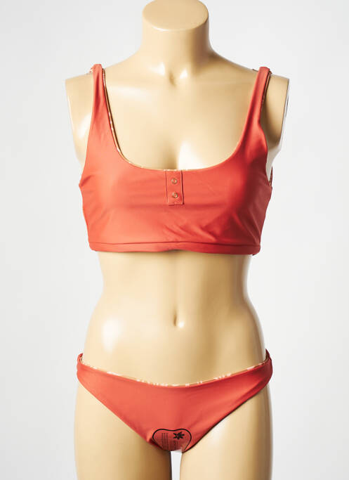 Costum de baie din două piese maro WILD femeie