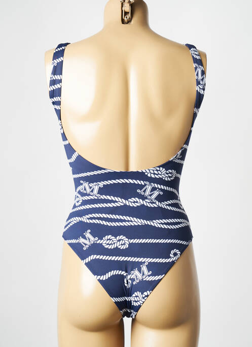 Costum de baie dintr-o singură piesă albastru MAX MARA femeie