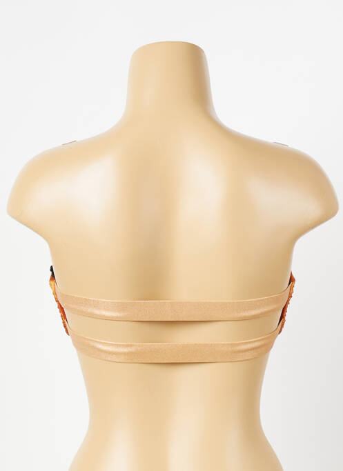 Sutien de costum de baie portocaliu ALBERTINE femeie