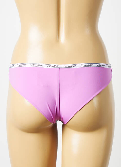 Chiloți de baie roz CALVIN KLEIN femeie