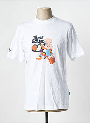 Tricou alb TEALER bărbat