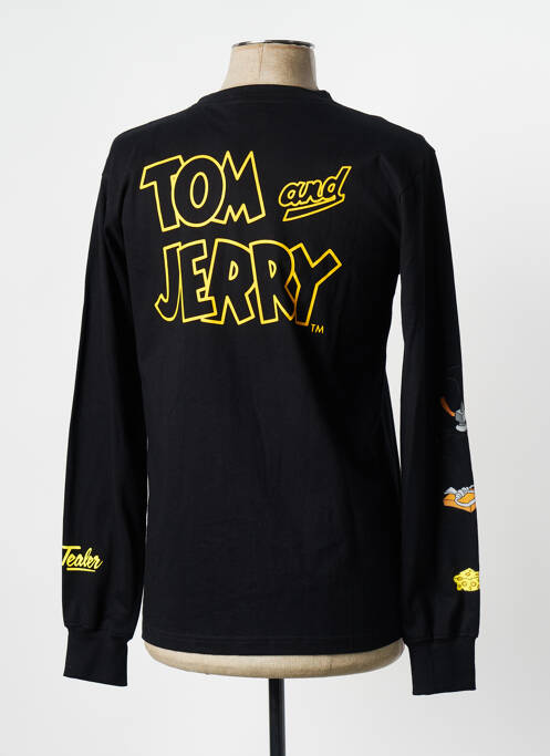 Tricou negru TEALER bărbat