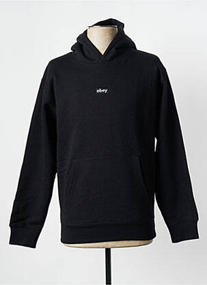 Hanorac negru OBEY bărbat