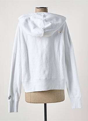 Hanorac alb SUPERDRY femeie