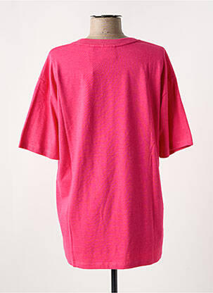 Tricou roz SUPERDRY femeie