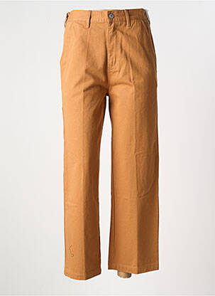 Pantalon drept maro OBEY femeie