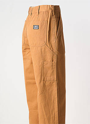 Pantalon drept maro OBEY femeie