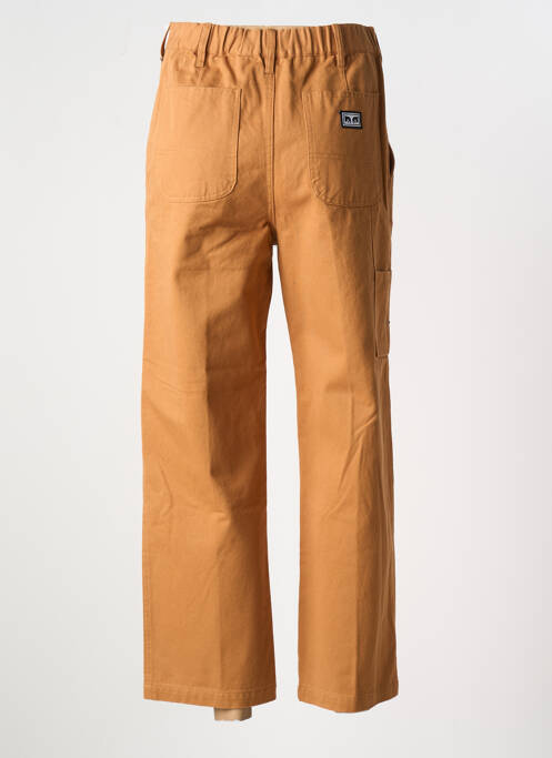 Pantalon drept maro OBEY femeie