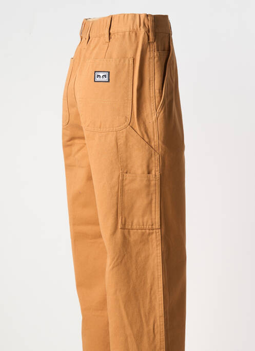 Pantalon drept maro OBEY femeie