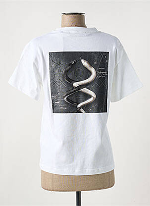Tricou alb DAILY PAPER femeie