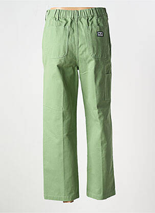 Blugi cu croială dreaptă verde OBEY femeie
