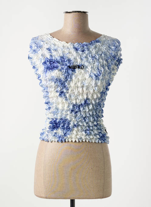 Top albastru WASTED PARIS femeie