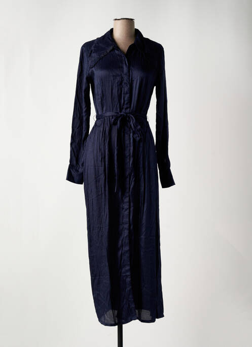 Rochie lungă albastru BIZANCE femeie