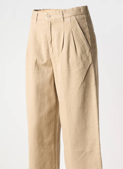 Pantalon larg bej CARHARTT femeie