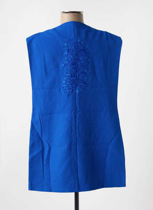 Vestă fără mâneci albastru MELODY EHSANI femeie
