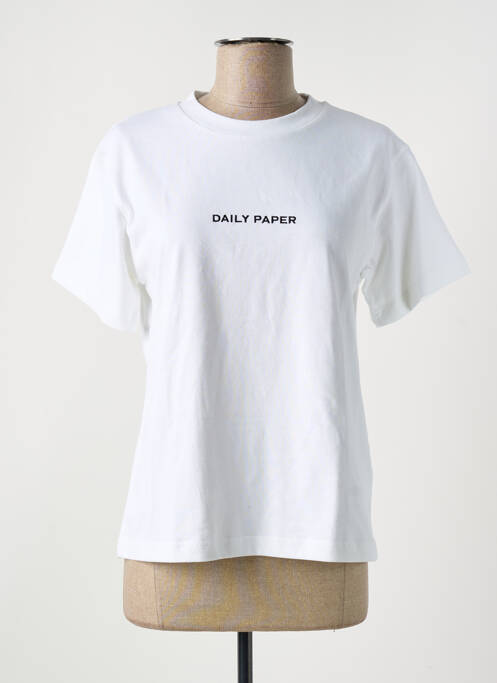 Tricou alb DAILY PAPER femeie