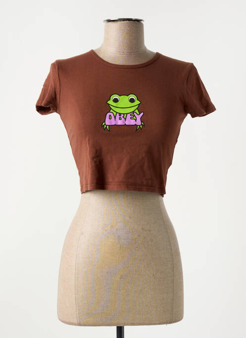 Tricou verde OBEY femeie